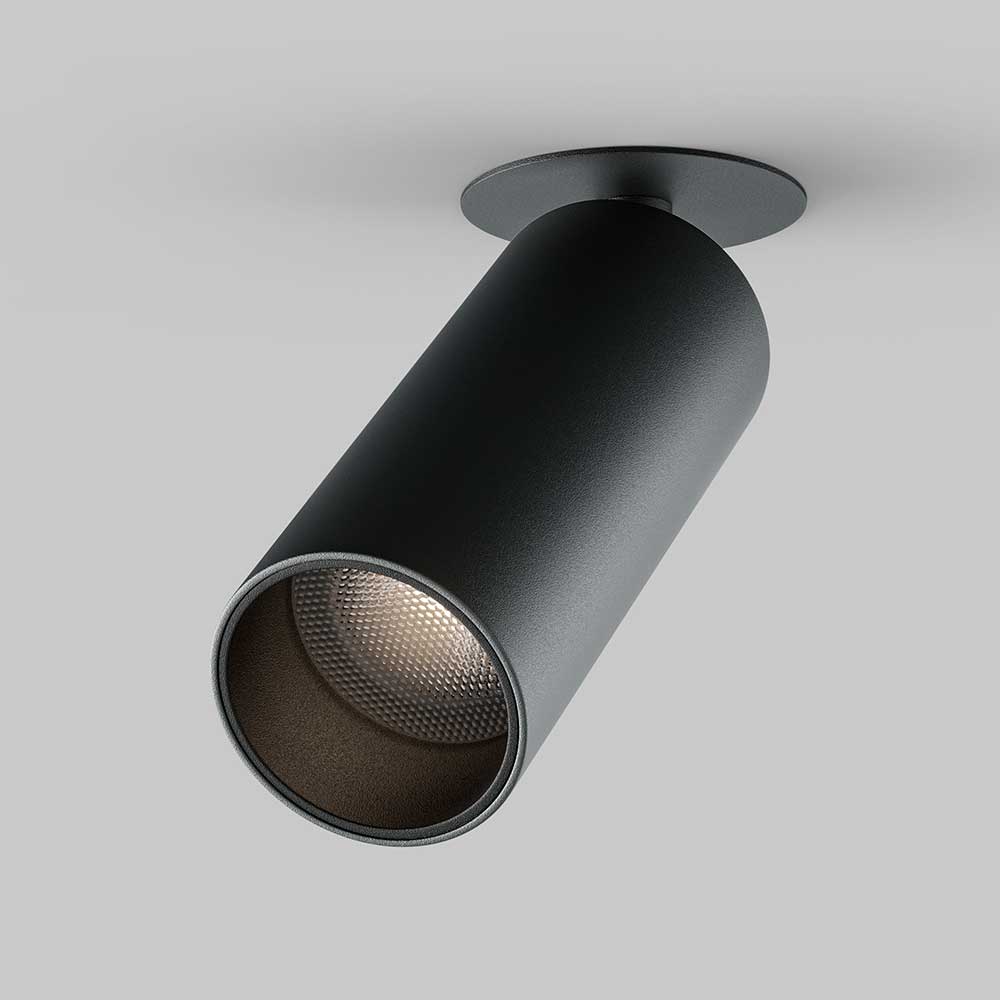 Спот Встраиваемый светодиодный спот Maytoni Technical Focus, Черный черный металлические / алюминий — фото 6