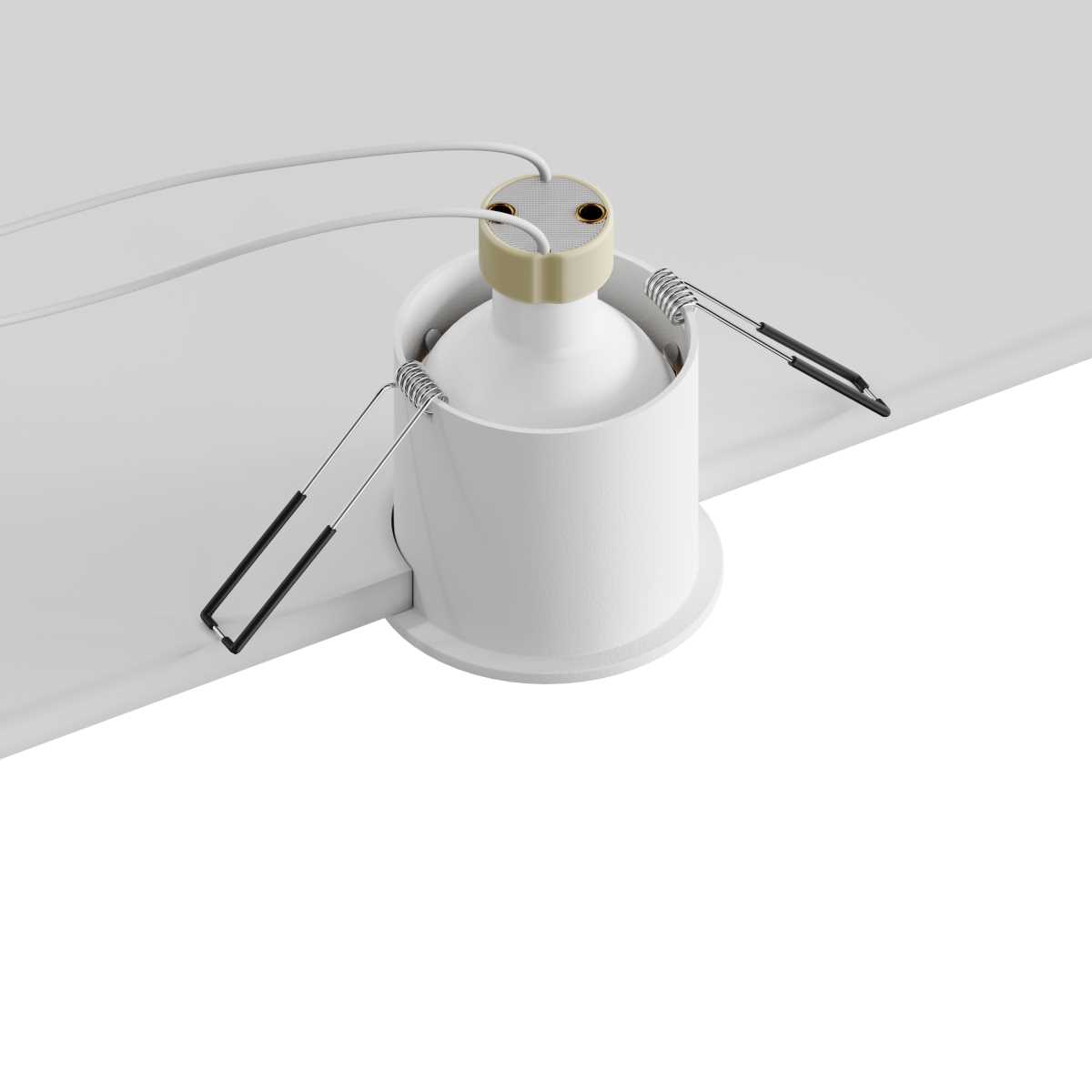 Светильник Встраиваемый светильник Hesby Lighting Hesby Verdal IP, белый HSBL_0101 белый металлические / алюминий — фото 5