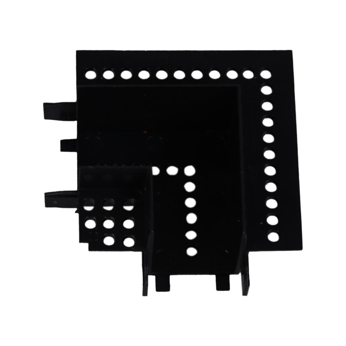 Трековые систем Коннектор Reluce RL 06202 corner connector BK, Черный черный пластиковые — фото 3