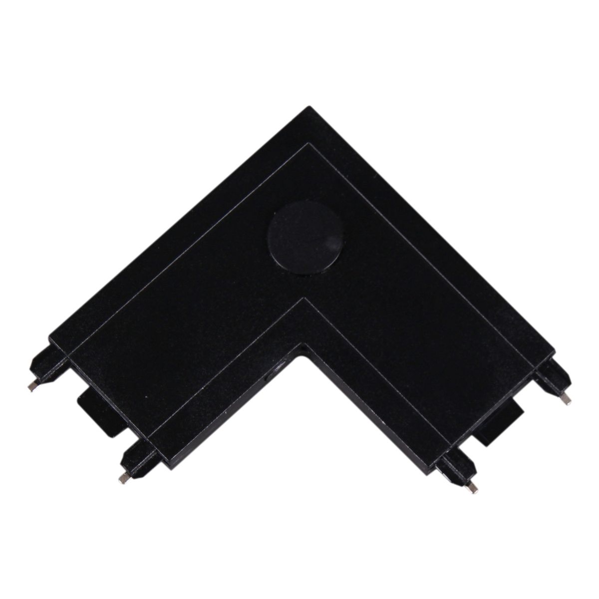 Трековые систем Коннектор угловой Reluce RL 06102 corner connector BK, Черный черный пластиковые — фото 2