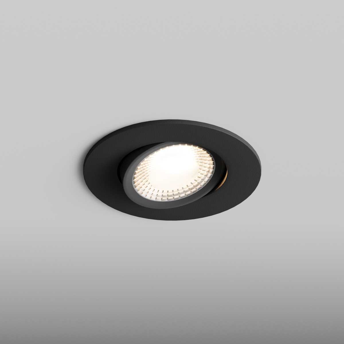 Светильник Встраиваемый светильник Hesby Lighting Hesby Atlas IP, GU5.3, черный HSBL_0103 черный пластиковые / полимер — фото 4