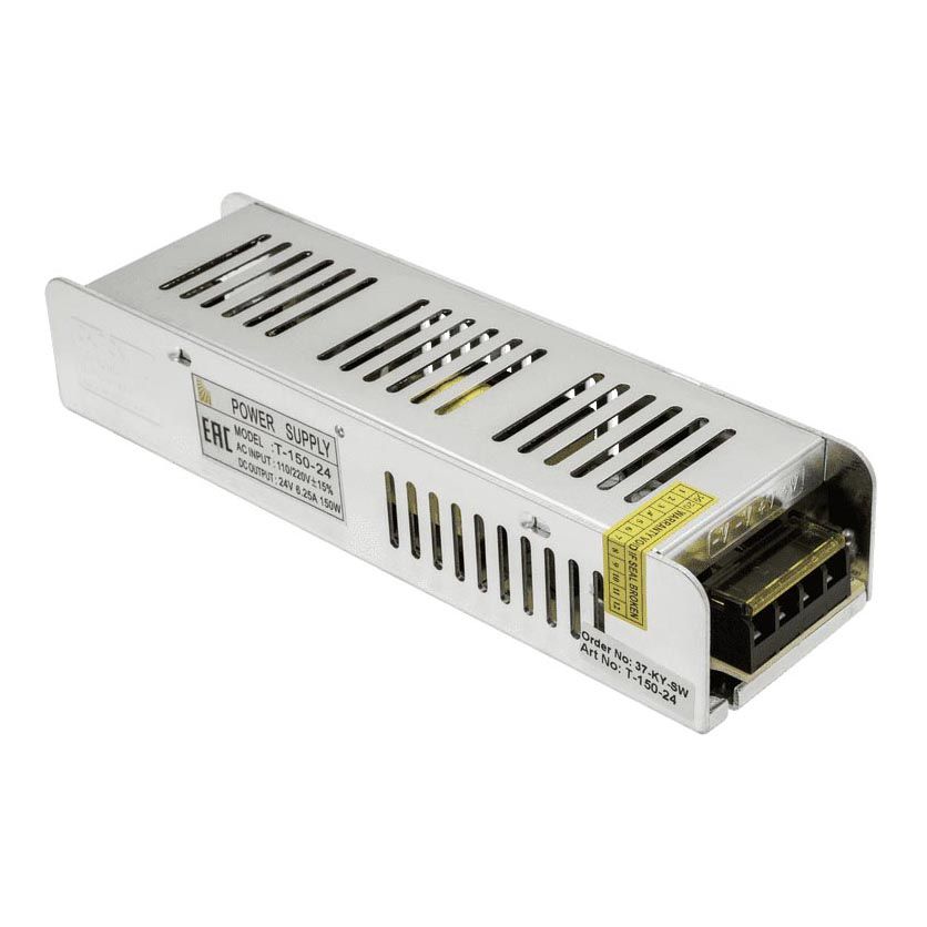 Светодиодные лент Блок питания SWG IP20 6,3A, Серый серый металлические — фото 3