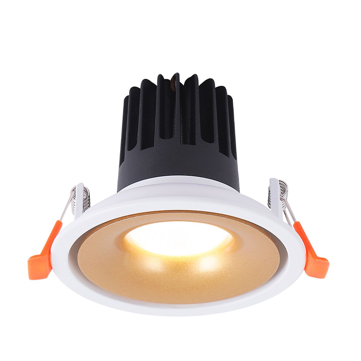 Светильник Встраиваемый светодиодный светильник Crystal Lux CLT 005C98 WH-GO, Белый белый металлические / алюминий — фото 3