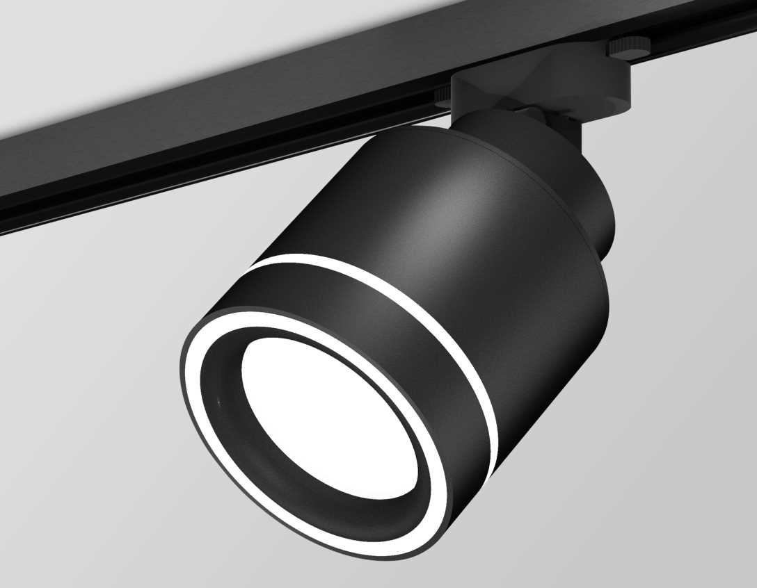 Светильник Комплект трекового светильника Ambrella light Track System XT (, , ), Черный черный акрил / металл — фото 2