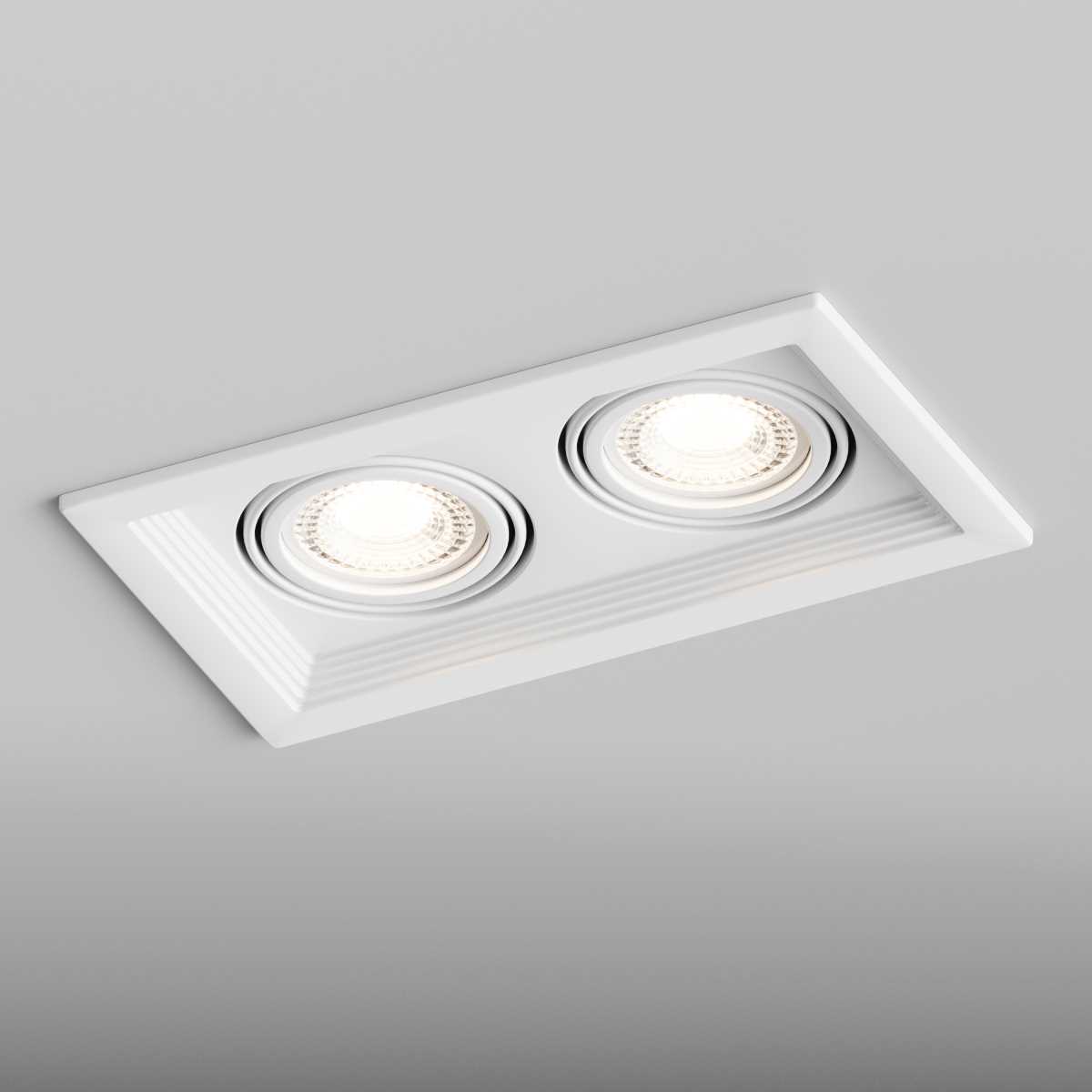 Светильник Встраиваемый светильник Hesby Lighting Hesby Drammen IP, белый HSBL_0092 белый металлические / металл — фото 4