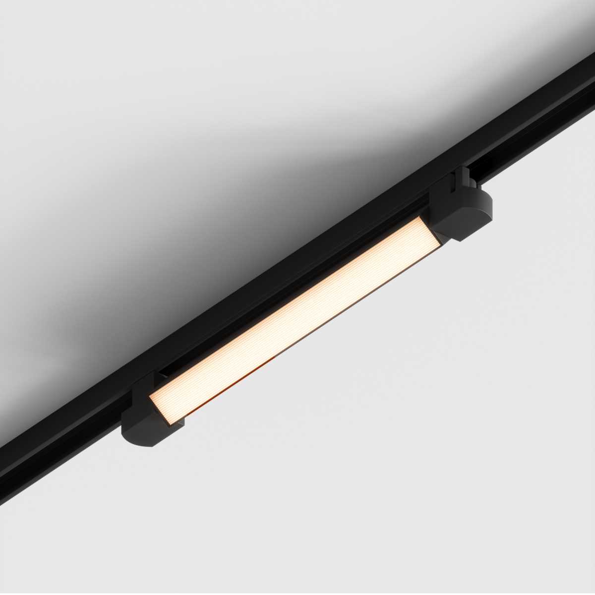 Трековые светильник Трековый линейный светильник Hesby Lighting Skylite Однофазный 477мм-, чёрный… черный металлические / полимер / алюминий — фото 3