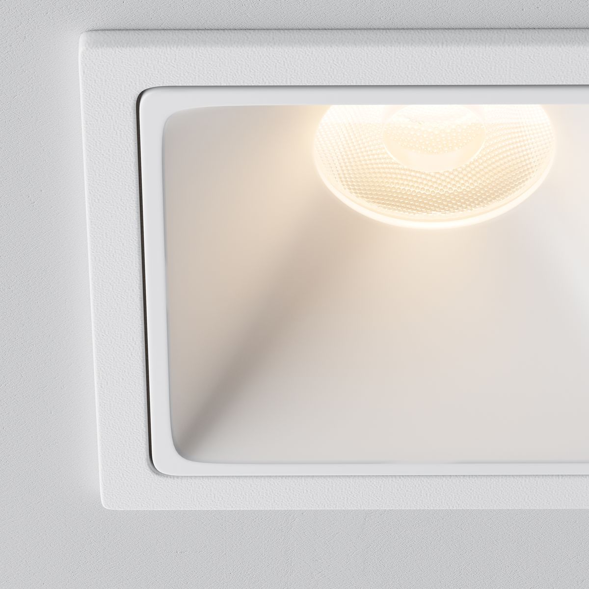 Офисное освещение Встраиваемый светильник Maytoni Technical Alfa LED DL043-01-10W3K-SQ-W-1, Белый белый алюминий — фото 3