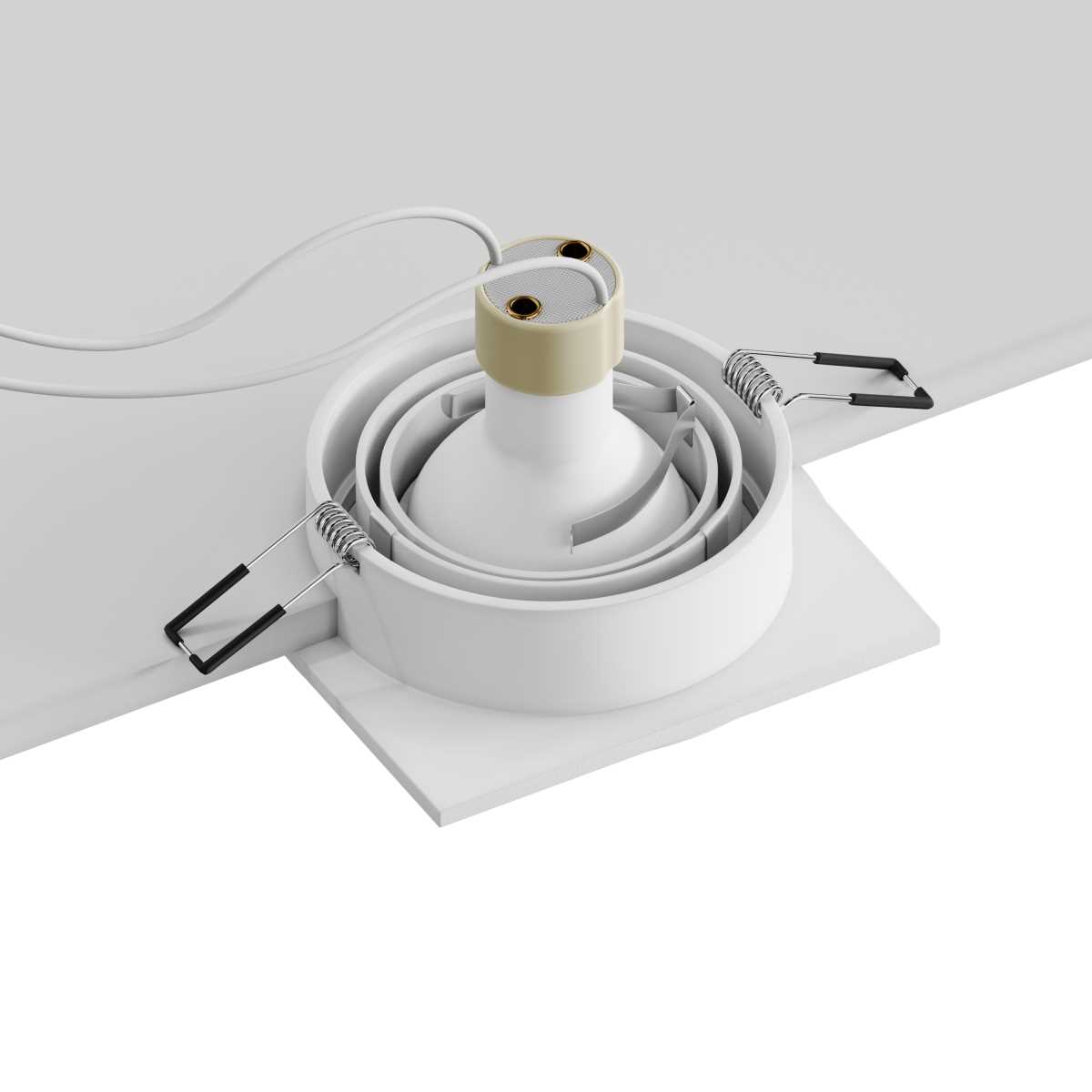 Светильник Встраиваемый светильник Hesby Lighting Hesby Breeze IP, белый HSBL_0099 белый металлические / алюминий — фото 3