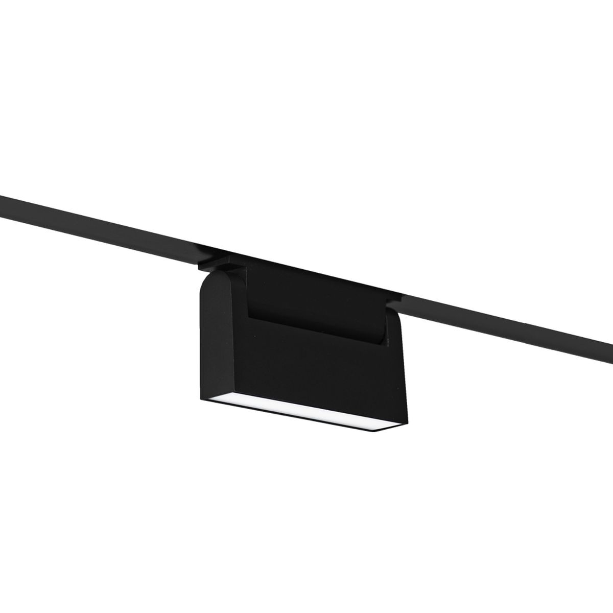 Трековые светильник Трековый светодиодный светильник Crystal Lux CLT 0.33 002 BL M, Черный черный металлические / алюминий / акрил — фото 3