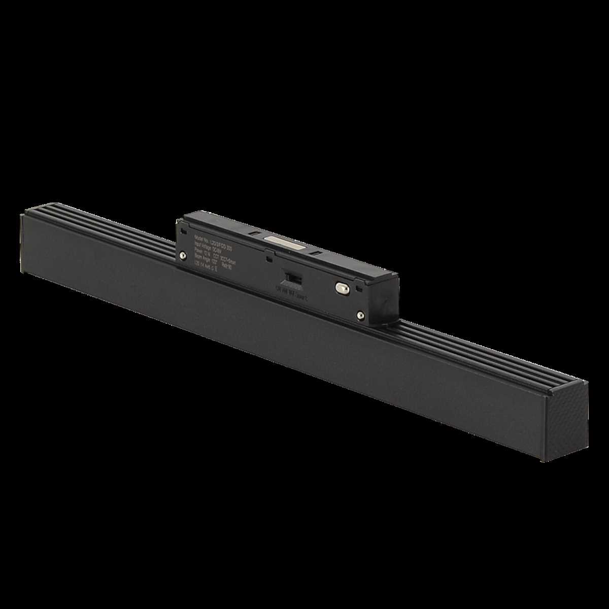 Трековые светильник Светильник трековый магнитный Crystal Lux CLT 0.33 001 BL, Черный черный алюминий — фото 6