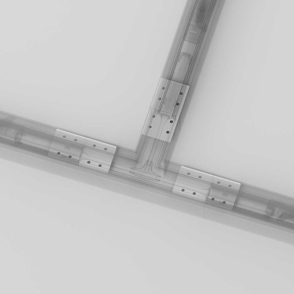 Трековые систем Прямой коннектор для магнитного шинопровода Maytoni Magnetic track system TRA004C-21W белый металлические — фото 4