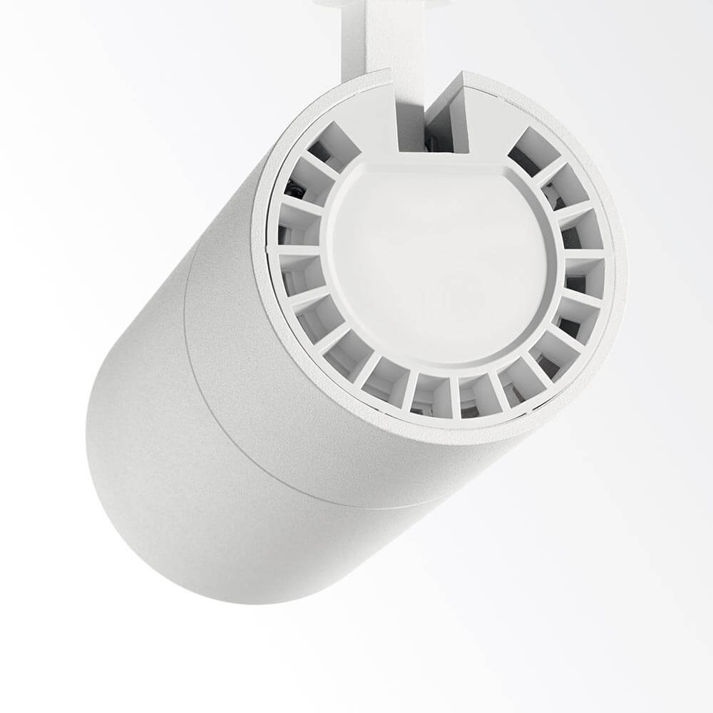 Трековые светильник Трековый светодиодный светильник Ideal Lux Quick 30, Белый белый металлические / металл — фото 6