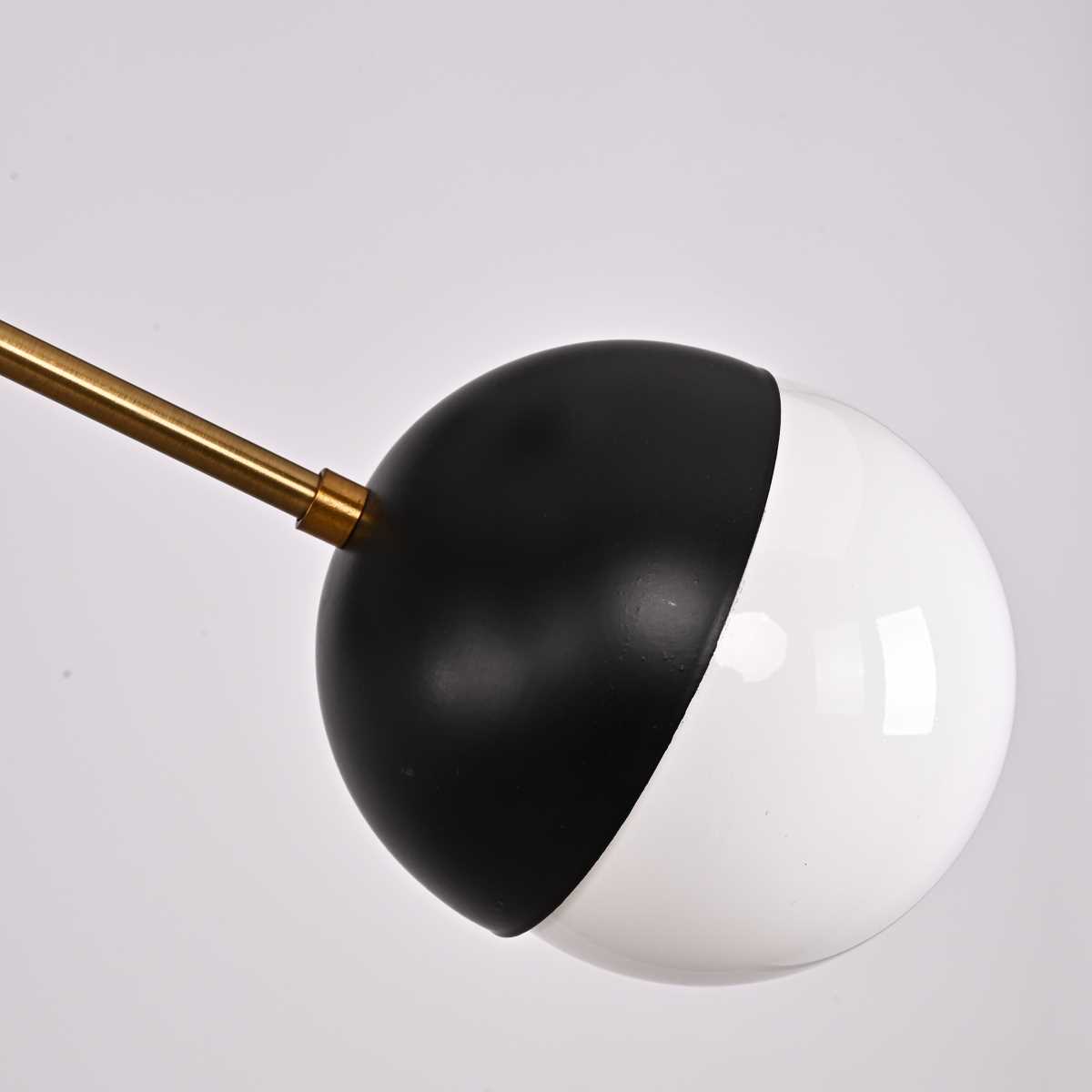 Подвесная люстра Люстра Rewire Custom Orb, Черный черный металлические / металл / стекло — фото 4