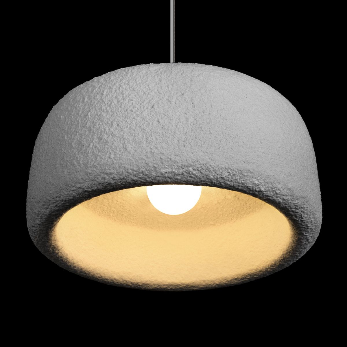 Подвесные светильник Светильник Stone 10252 500 White, Белый белый пластиковые / металл / стеклопластик — фото 2