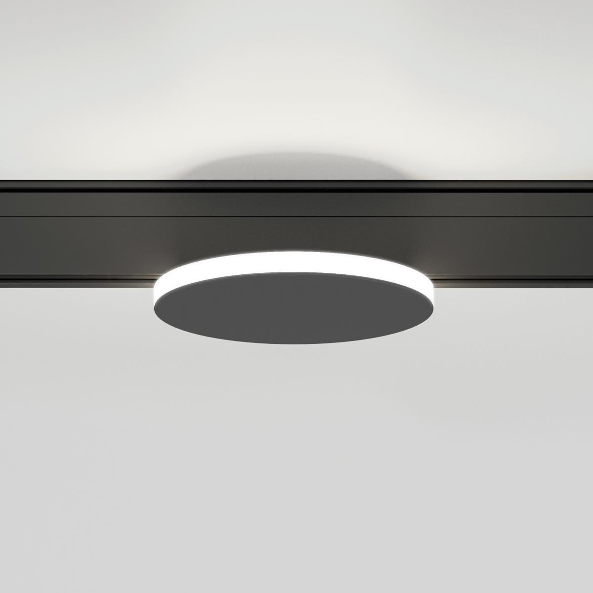 Трековые светильник Трековый светодиодный светильник Elektrostandard Slim Magnetic Cally 85172 01, Черный черный металлические / металл — фото 2