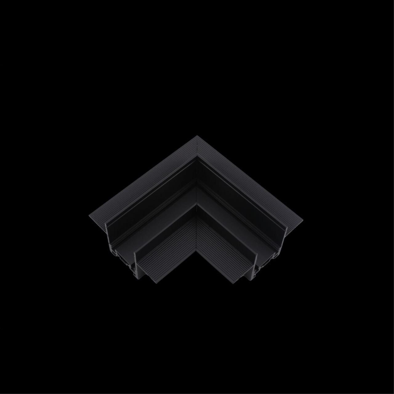 Трековые систем Соединитель угловой встраиваемый Aployt Magnetic track 48 APL.0182.00.04, Черный черный металлические / алюминий — фото 4