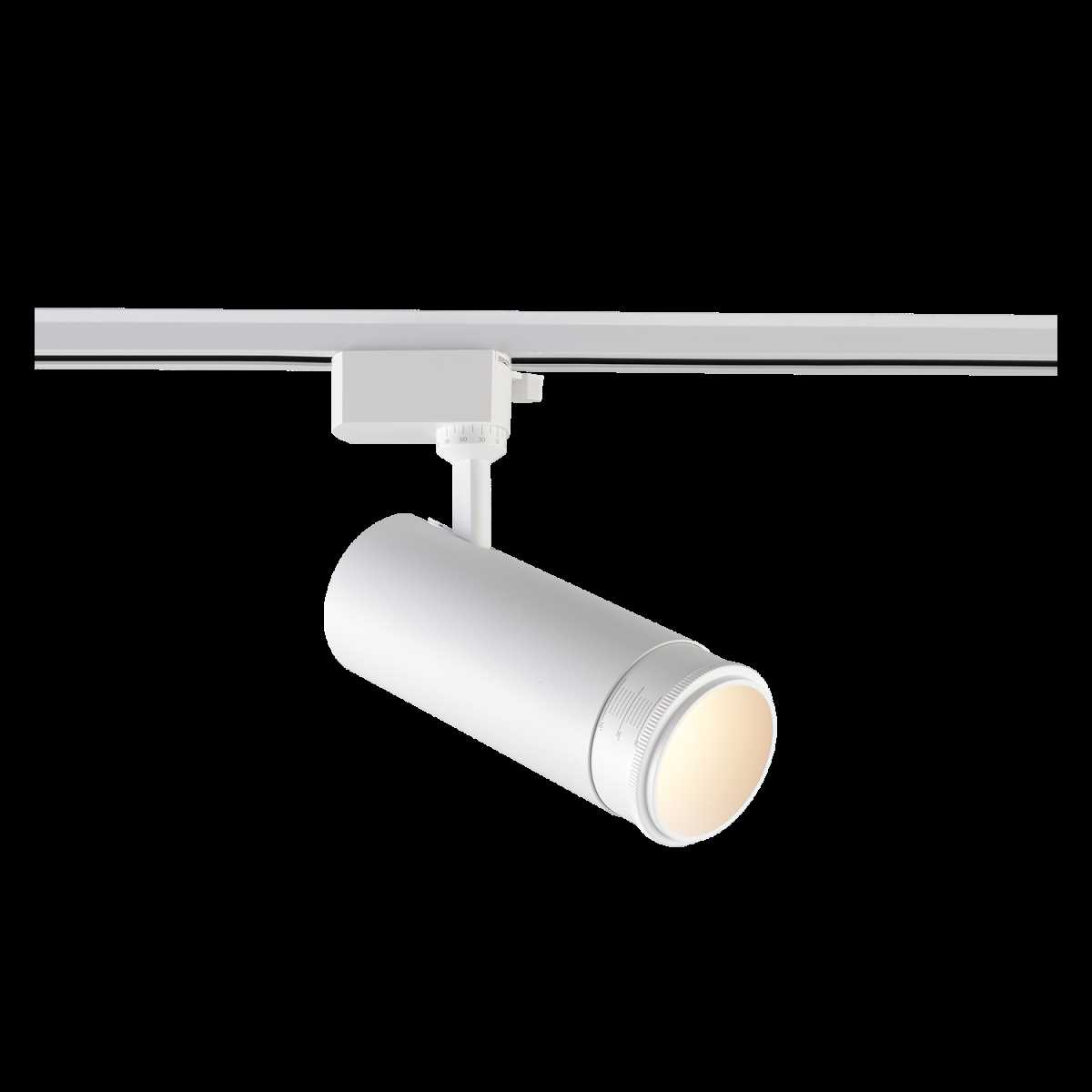 Трековые светильник Светильник однофазный Crystal Lux CLT 0.31 021 WH 3CCT ZOOM, Белый белый алюминий — фото 5