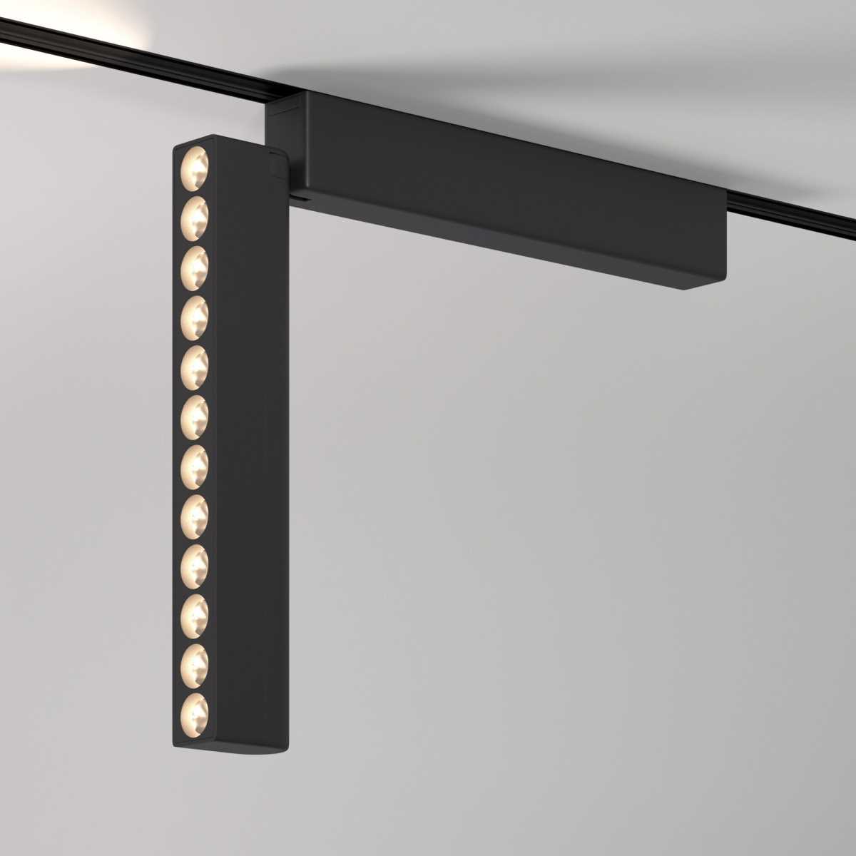 Трековые светильник Трековый светодиодный светильник Elektrostandard Flat Magnetic Insight 85091 01 черный черный металлические / алюминий / пластик — фото 6