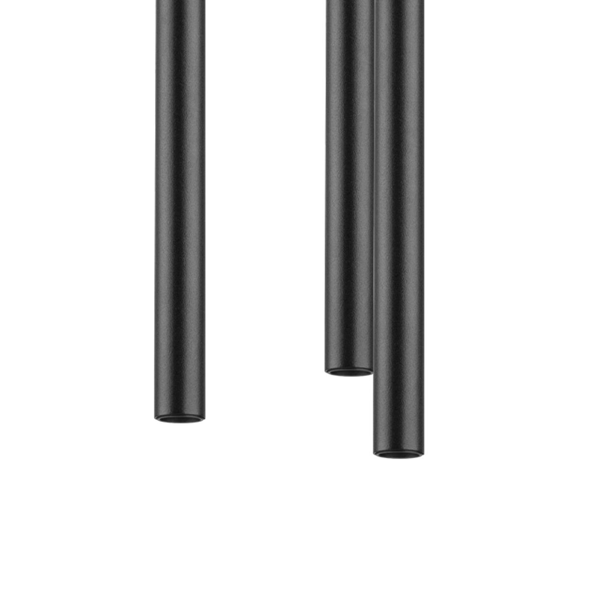 Светильник Комплект с подвесной люстрой Lightstar Tubo (574727+747337 (5шт), Черный в стиле минимализм черный металлические / металл / металл, акрил — фото 3