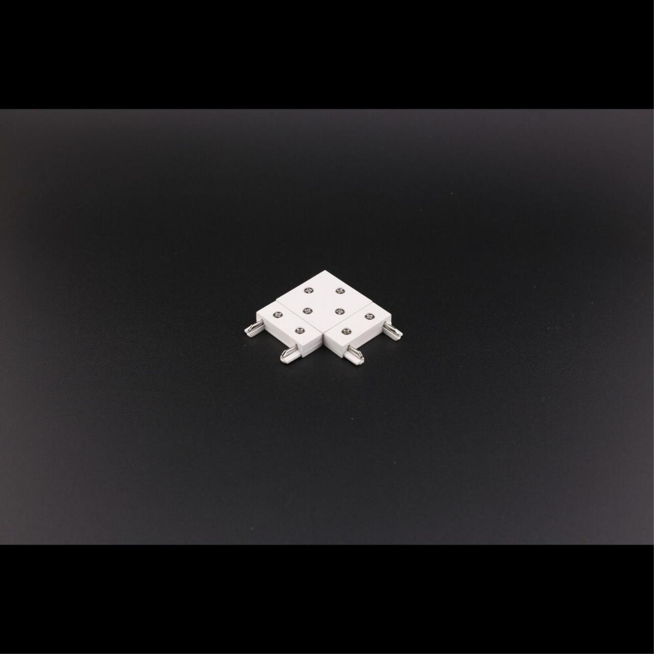 Трековые систем Коннектор питания угловой Aployt Magnetic track 48 APL.0181.10.04, Белый белый металлические / алюминий — фото 6
