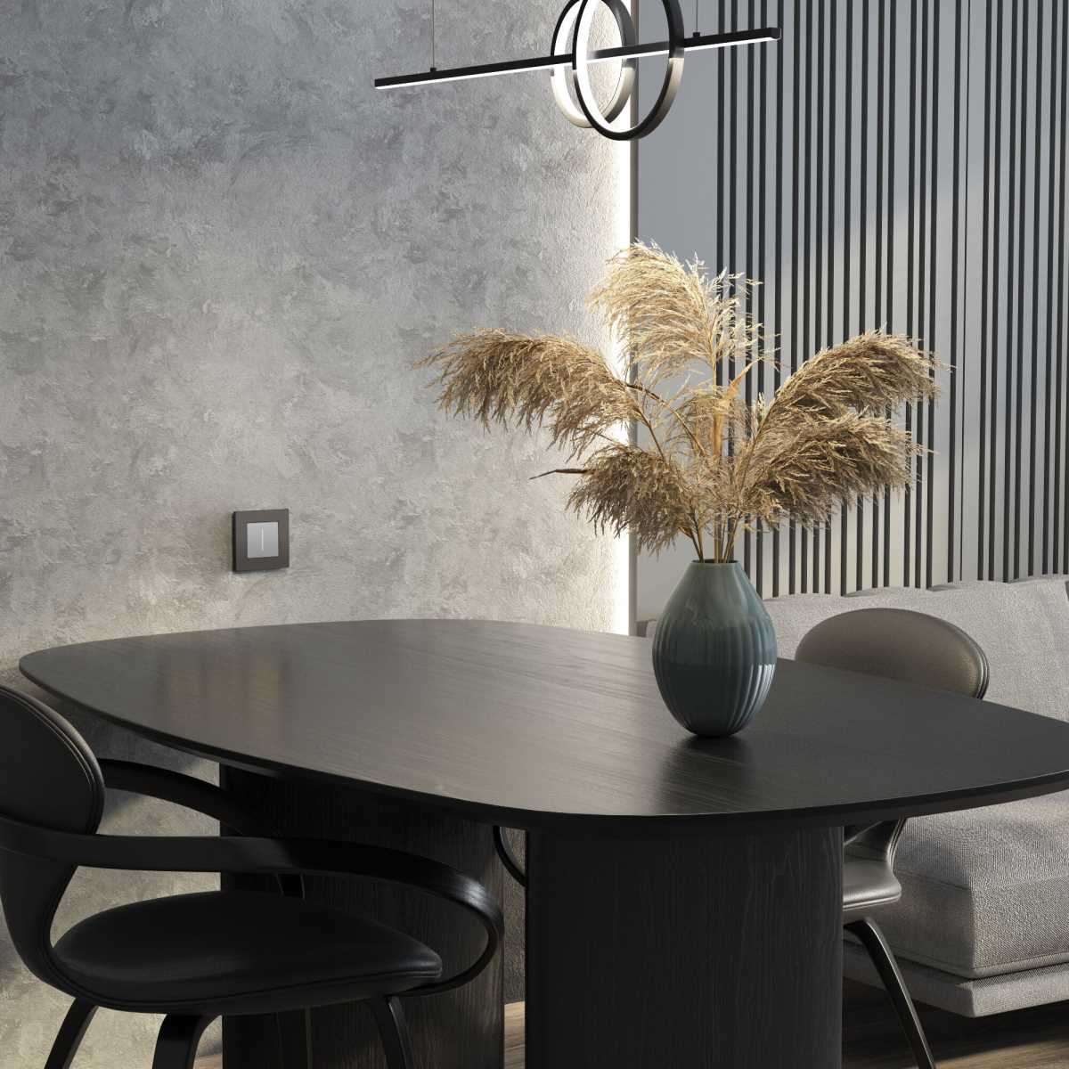 Электротовар Рамка Werkel Slab на 1 пост бронза матовый W0012963 4690389193354 бронза поликарбонат — фото 4