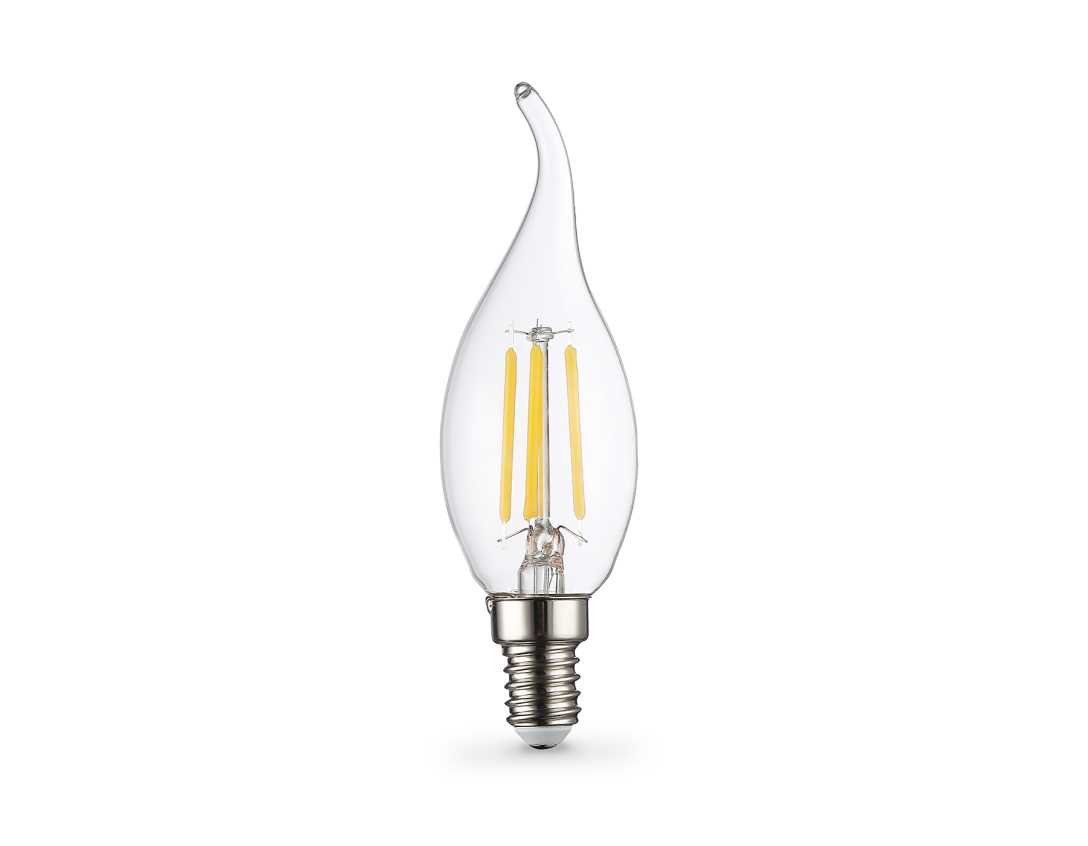 Лампочк Лампа светодиодная Свеча на ветру CF35 Ambrella light Bulding — фото 2