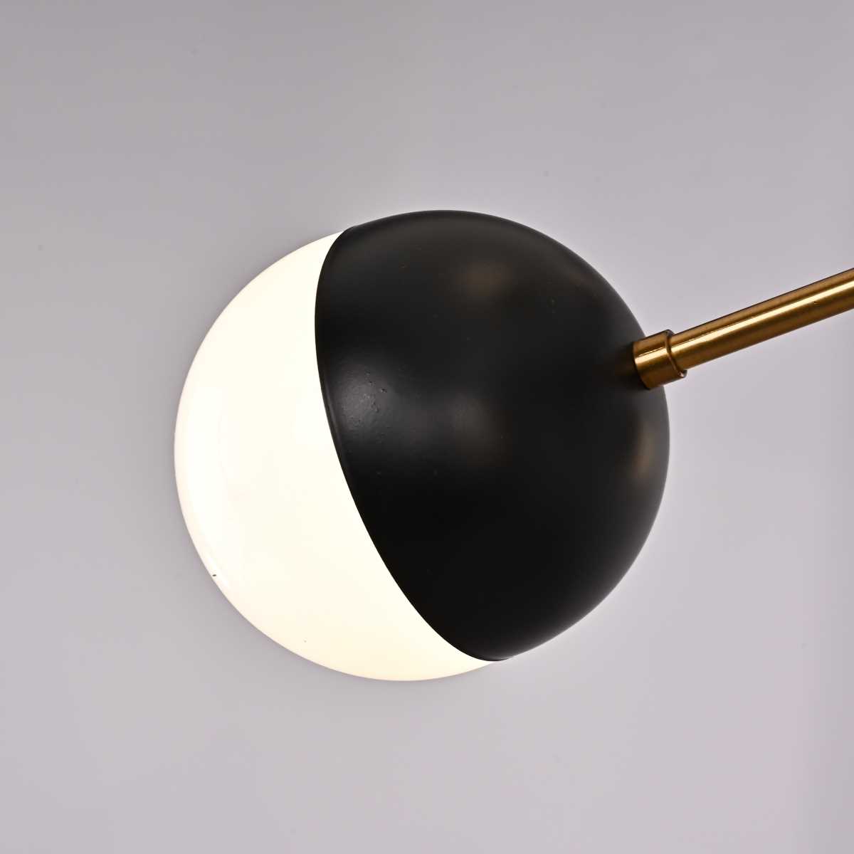 Подвесная люстра Люстра Rewire Custom Orb, Черный черный металлические / металл / стекло — фото 3
