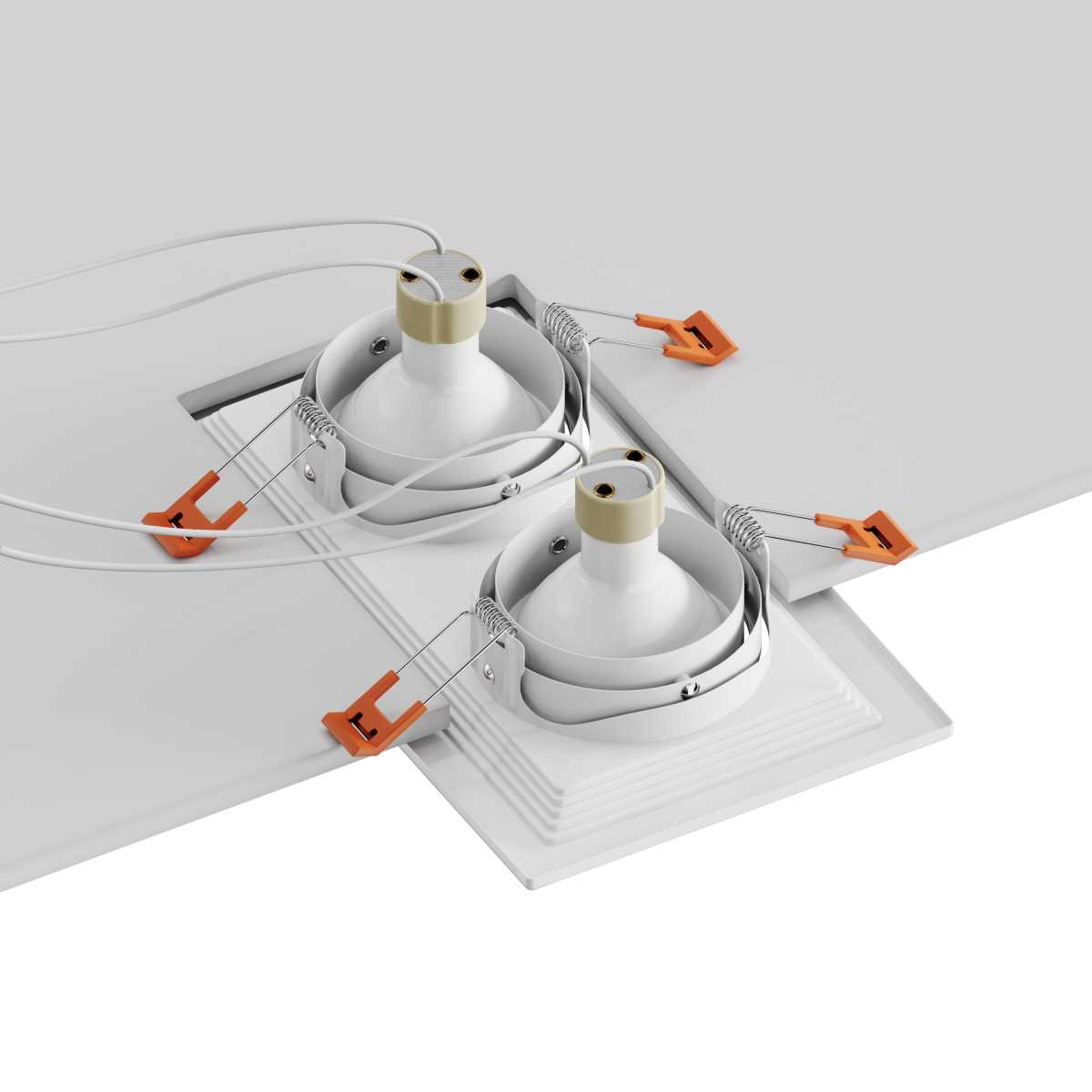 Светильник Встраиваемый светильник Hesby Lighting Hesby Drammen IP, белый HSBL_0092 белый металлические / металл — фото 5