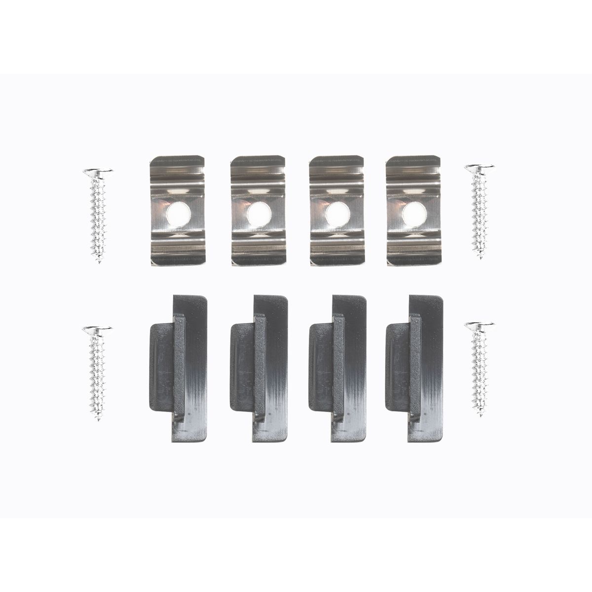 Светодиодные лент Профиль врезной LEDS POWER СПВ17-2507 алюм. анод-й с матовым рассеивателем 2м, Серый серый металлические / алюминий — фото 2