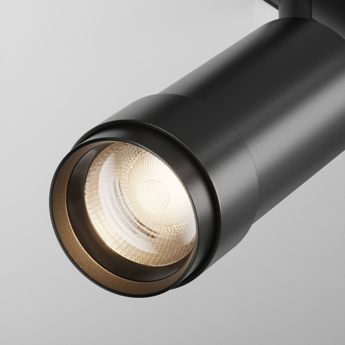 Трековые светильник Трековый светодиодный светильник Maytoni Technical Focus Zoom .7K-Z-B, Черный в стиле минимализм черный алюминий — фото 4