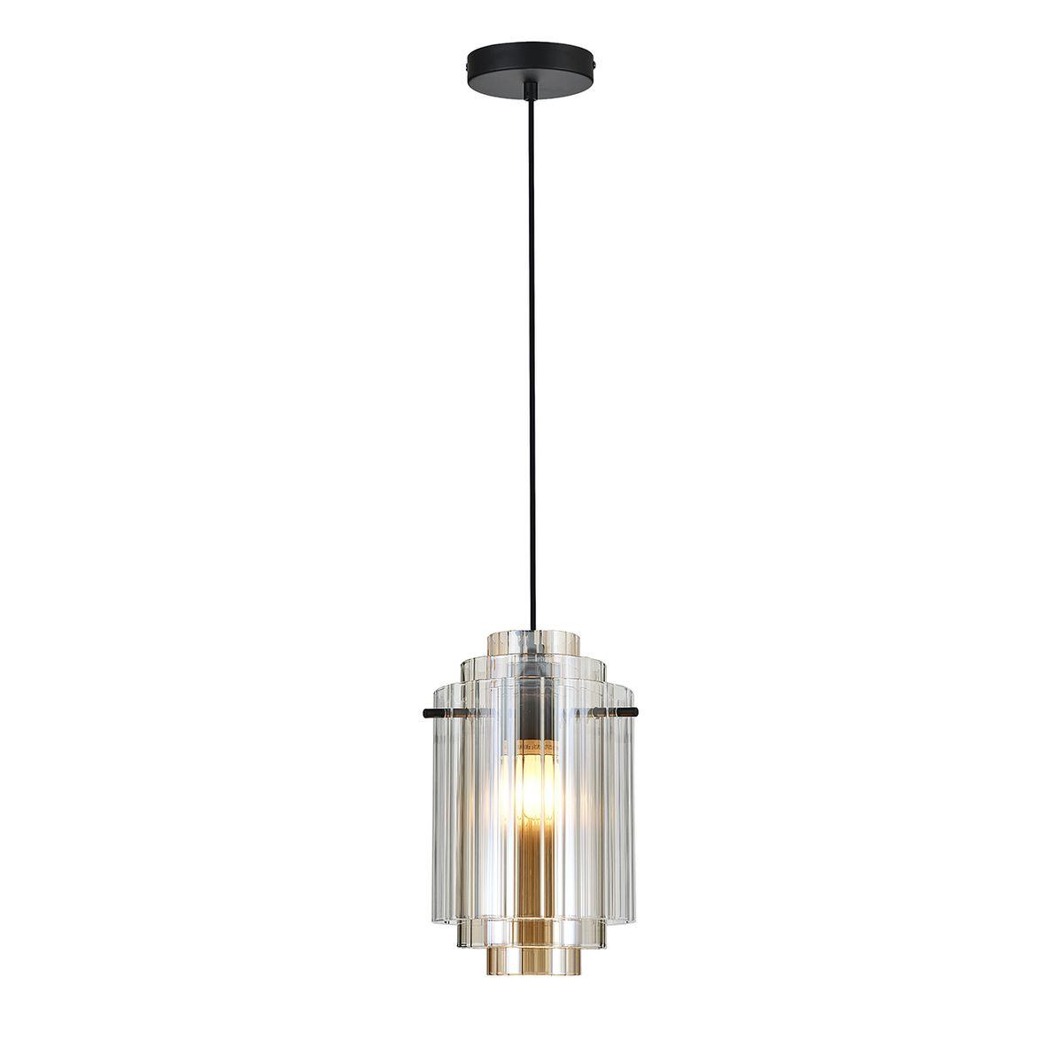 Подвесные светильник Светильник Brandy 11054 1P Cognac, Коричневый коричневый стеклянные / металл / стекло — фото 4