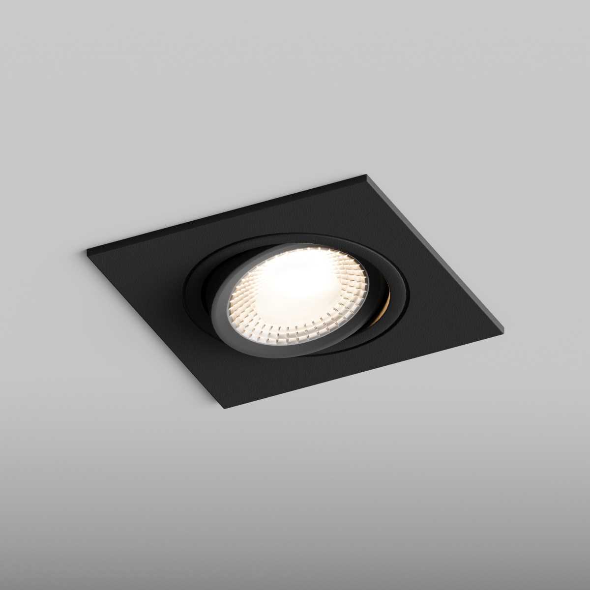 Светильник Встраиваемый светильник Hesby Lighting Hesby Atlas IP, GU5.3, черный HSBL_0118 черный пластиковые / полимер — фото 6