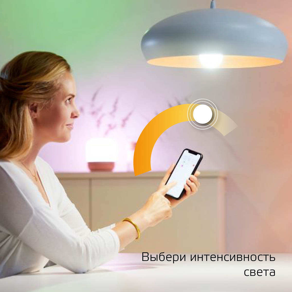 Лампочк Лампа светодиодная диммируемая Gauss Smart Home матовая 1100112, Белый белый пластиковые / металл — фото 6
