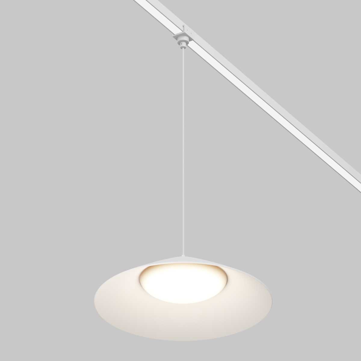 Уличное освещение Уличный трековый светильник Maytoni Outdoor O-TR01-1-P-12WW3K, Белый белый алюминий — фото 4