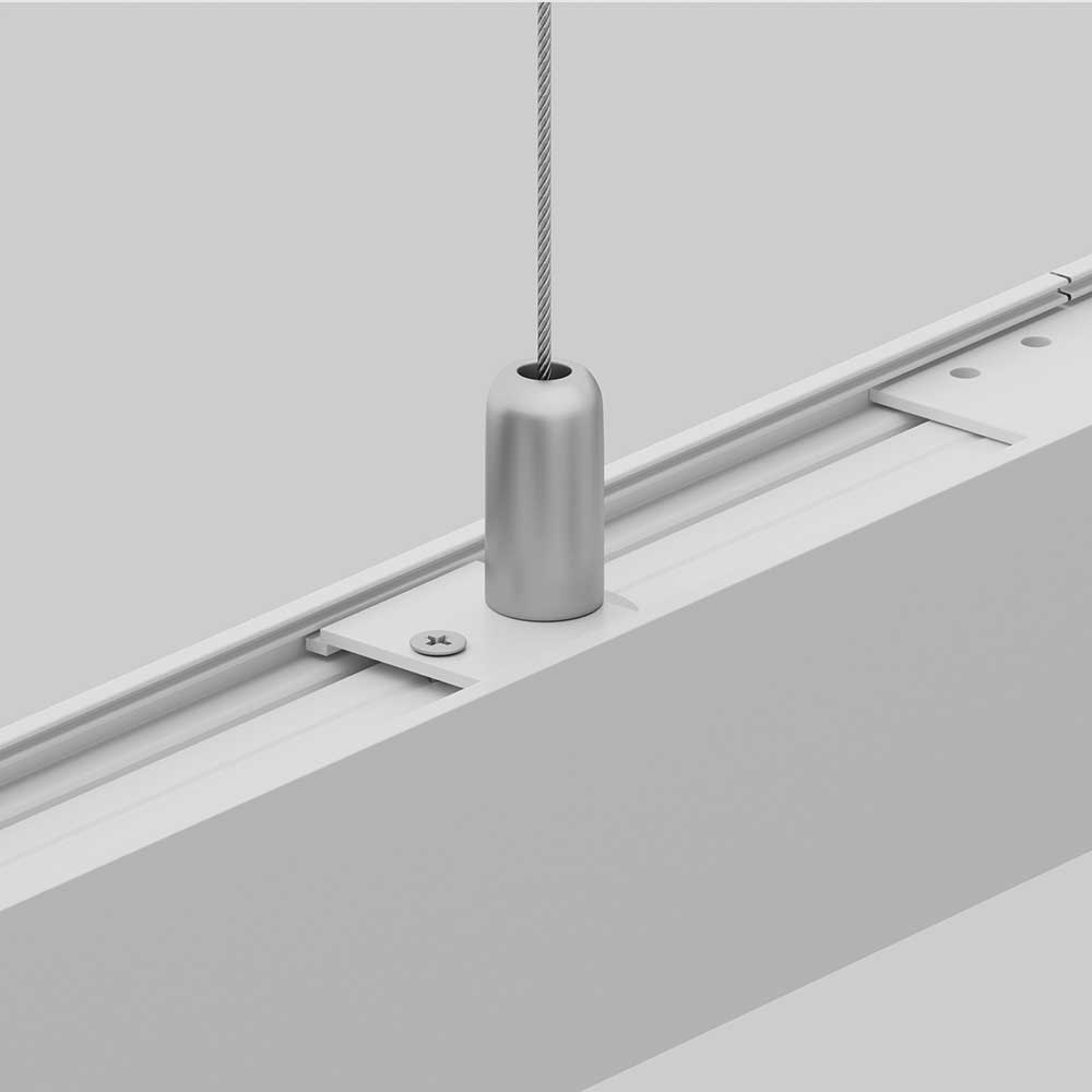 Трековые систем Крепление для троса магнитного шинопровода Maytoni Magnetic track system TRA004HP-21W белый металлические — фото 3
