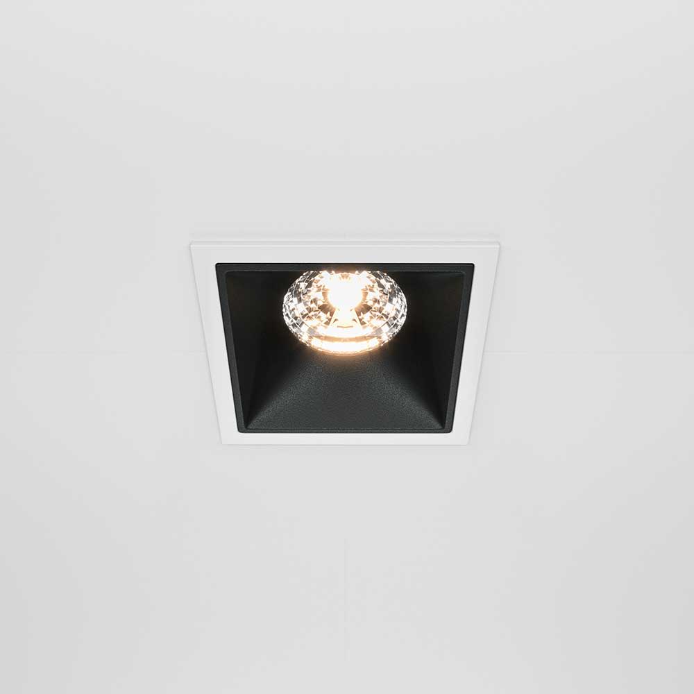 Офисное освещение Встраиваемый светильник Maytoni Alfa LED DL043-01-15W3K-SQ-WB, Белый белый металлические / алюминий и пластик — фото 4