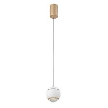 Подвесной светодиодный светильник Crystal Lux Caro SP Led White
