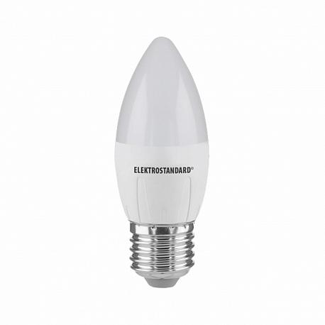 Лампа светодиодная Elektrostandard E27 6W 6500K матовая a048678