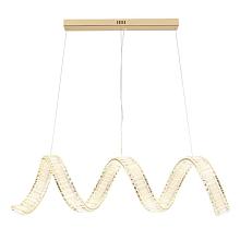 Подвесной светодиодный светильник Crystal Lux Musika SP100W Led L1200 Gold