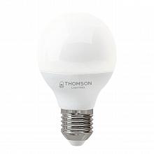 Лампа светодиодная Thomson E27 10W 4000K шар матовая TH-B2042