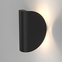 Уличный настенный светодиодный светильник Elektrostandard Taco 1632 Techno Led чёрный a052620