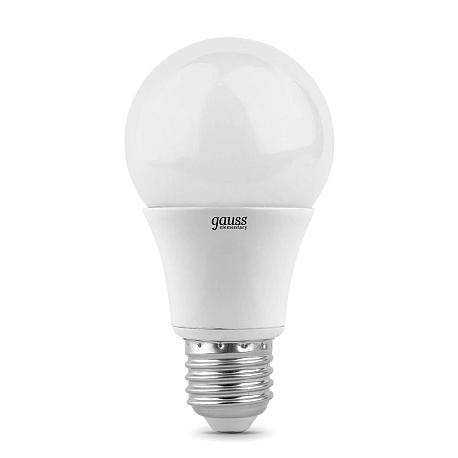 Лампа светодиодная Gauss E27 7W 3000K матовая 23217A