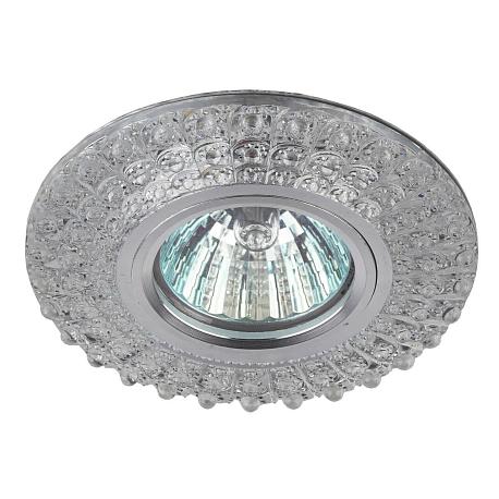 Встраиваемый светильник ЭРА LED с подсветкой DK LD2 SL/BL+WH Б0019200