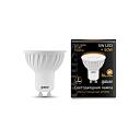 Лампа светодиодная Gauss GU10 5W 3000K матовая 101506105