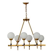 Подвесная люстра Lumina Deco Aldono LDP 7004-6 MD+BK