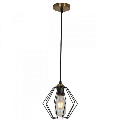 Подвесной светильник IMEX MD.3099-1-P BK+AB