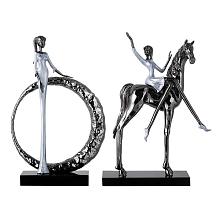 Статуэтка настольная ArtHomeDecor PRETTY WOMAN 7482 BLACK & WHITE