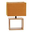 Настольная лампа Uniel UML-B401 E27 Orange/Wood UL-00010955