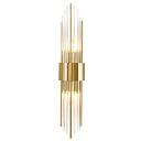 Настенный светильник Crystal Lux Atento AP2 Brass/Transparente