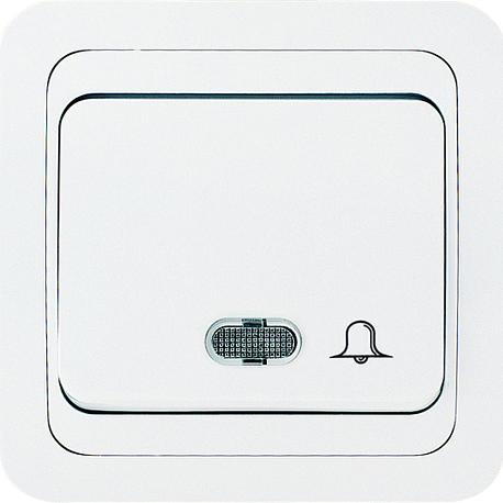 Кнопка звонка с подсветкой (12v) Makel Mimoza 12085